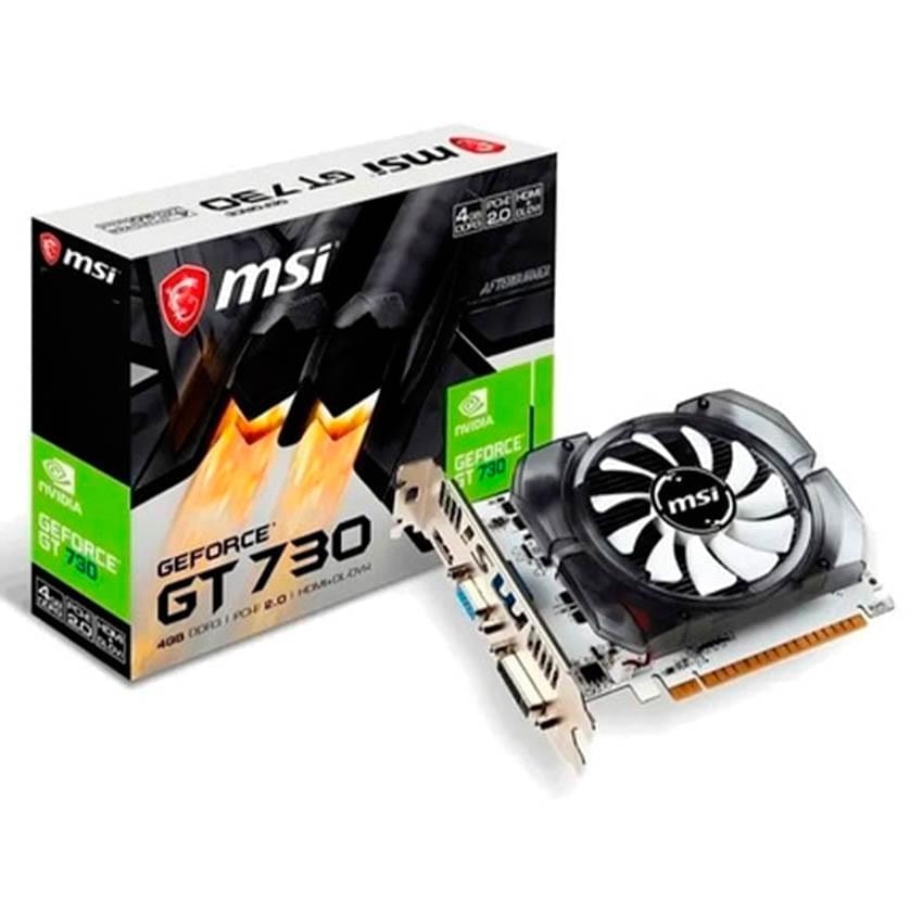 Placa De Video Msi Geforce Gt 730 2gb Ddr3 Pci-E 2.0